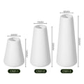 Nordic Style Geometric Flower Vase for Home Decor