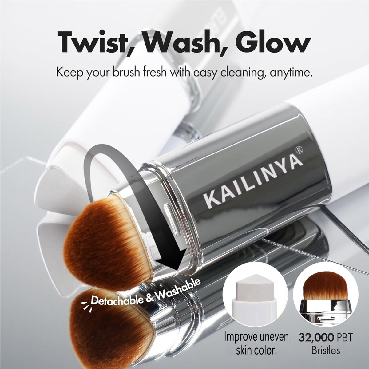 Dual-Ended Color Changing Foundation Stick